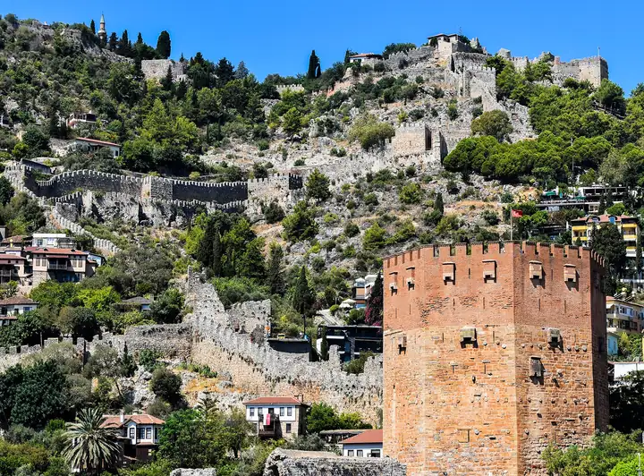 Kızılkule ve Alanya Kalesi – Alanya